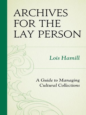 cover image of Archives for the Lay Person